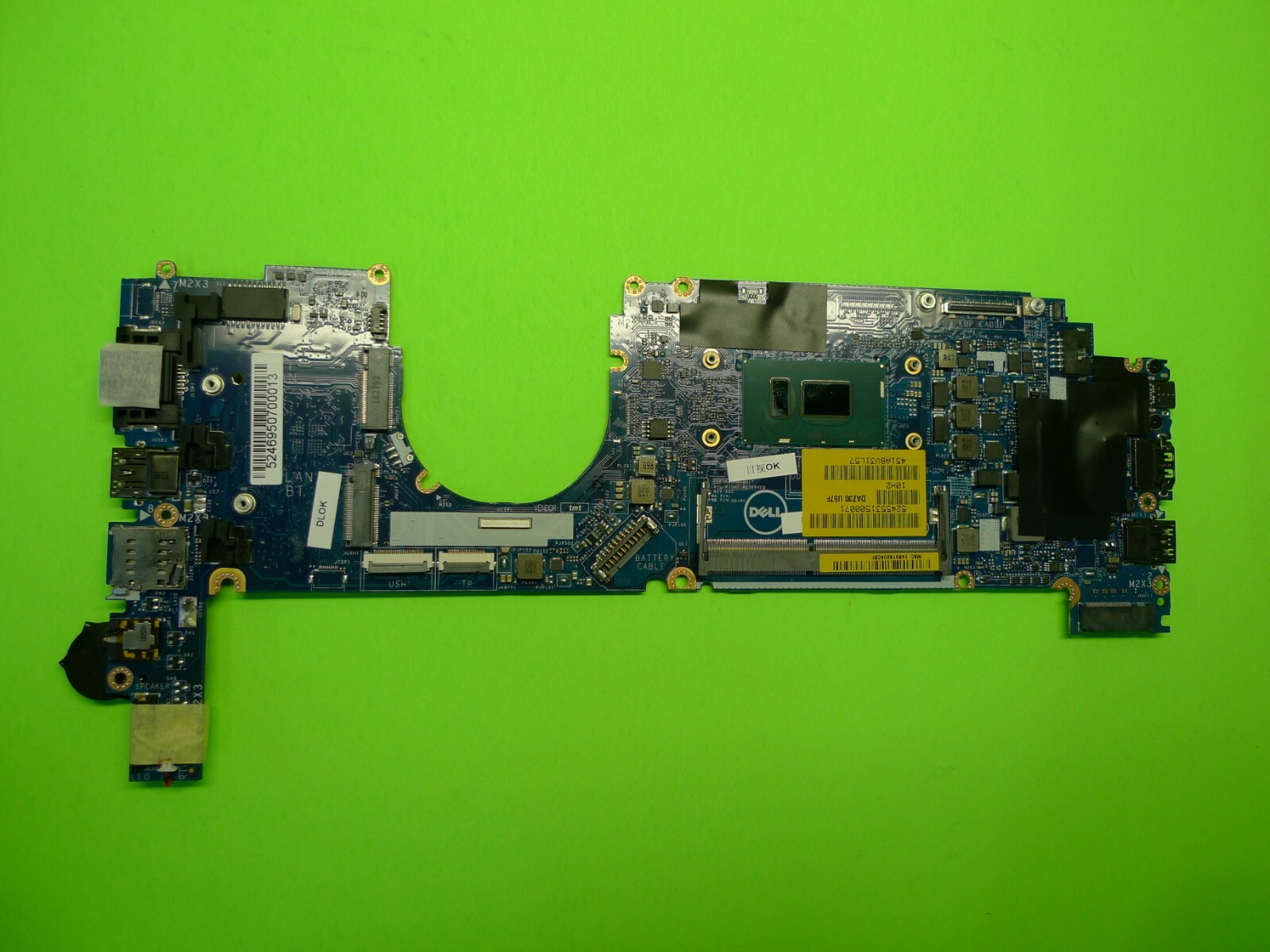 Genuine Dell Latitude 7290 7390 Laptop Motherboard i7-8650U MXW44