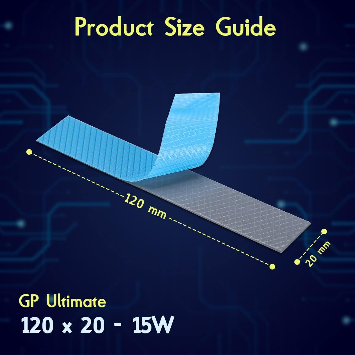 Gelid Solutions GP-Ultimate Thermal Pad 120×20 (0.5mm, 1mm, 1.5mm, 2mm, 3mm)
