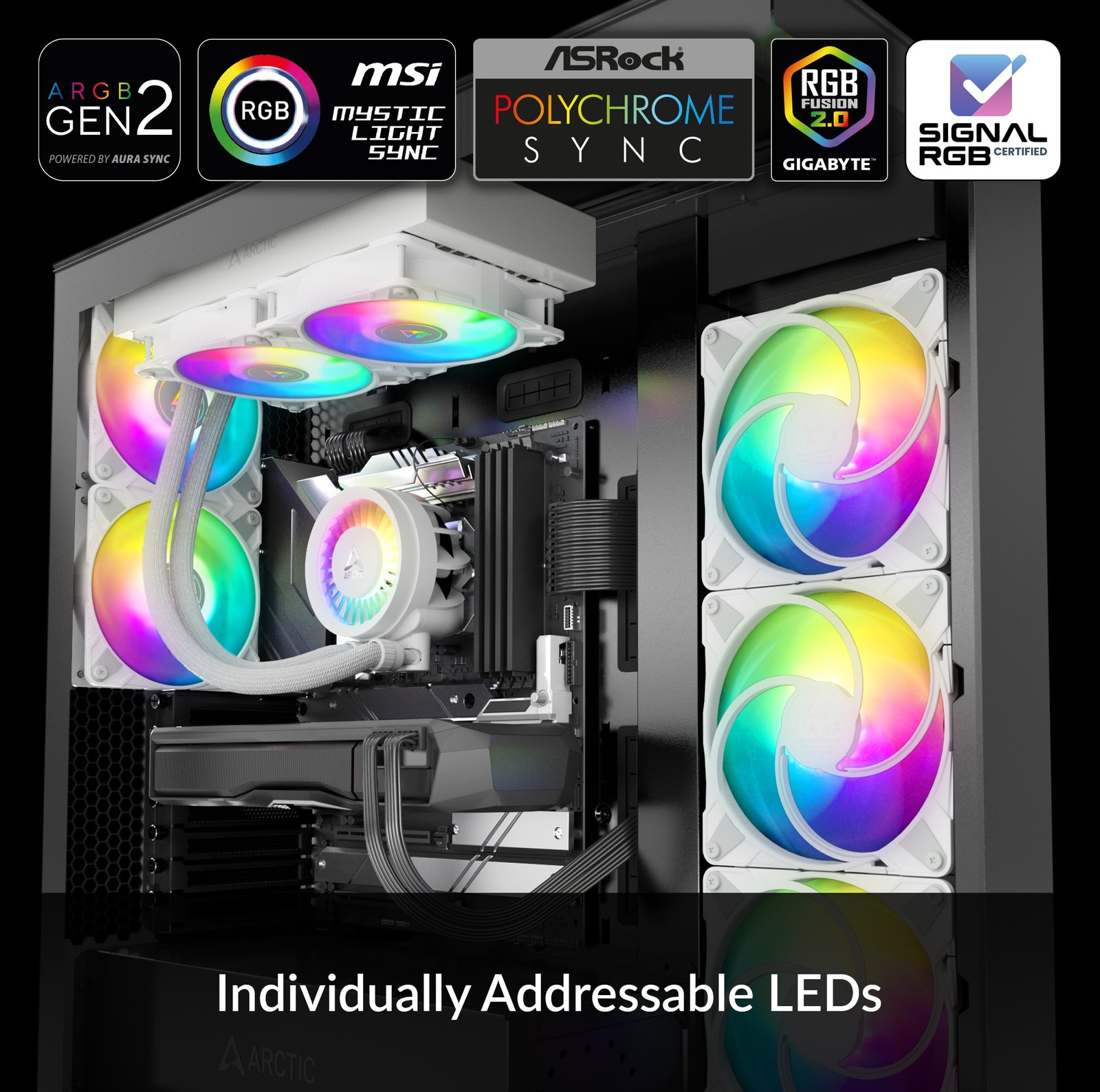 ARCTIC Liquid Freezer III 240 A-RGB white Water Cooler B-Stock