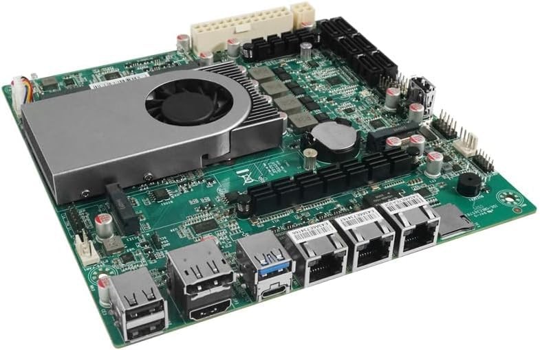 HKUXZR 1 * 10G 2*i226-V 2.5G 3LAN Intel Low Power N150 NAS Motherboard 6-Bay …