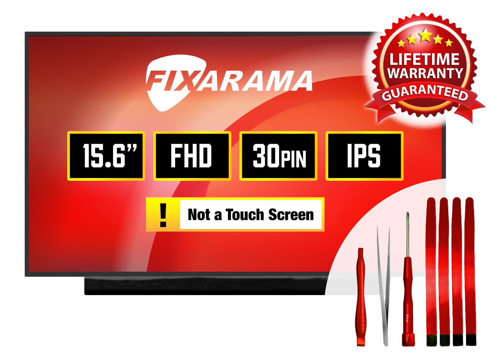 AUO B156HTN06.1 HW9A FHD 30 pin IPS Matte LCD Screen + Tools GRADE A+ FIXARAMA