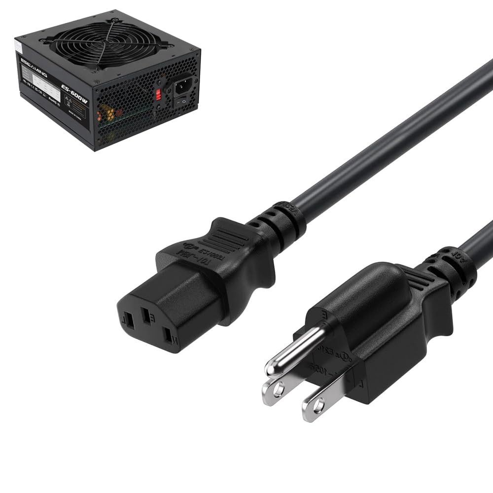 ROG Thor PSU Power Cord Compatible for Thermaltake Smart,ARESGAME AGV Series …