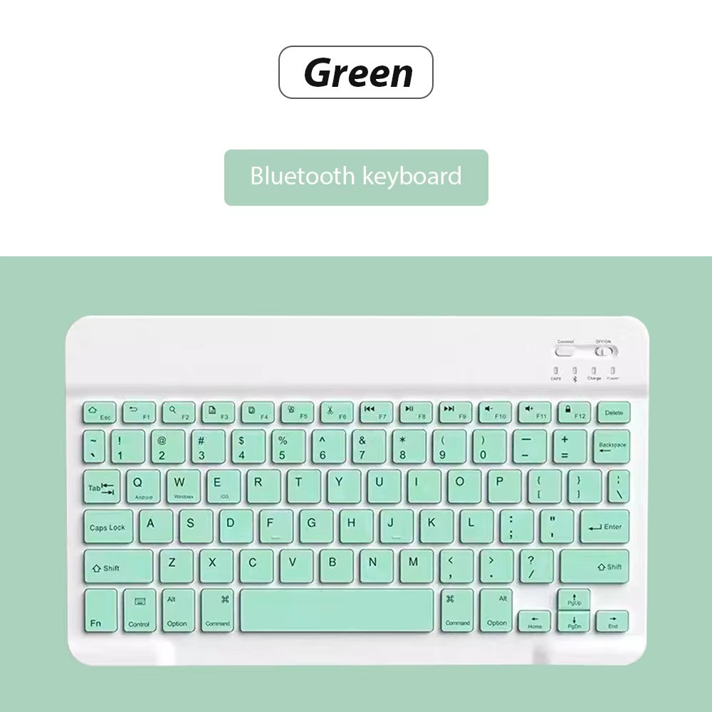 Bluetooth Wireless Keyboard Universal Mobile Phone Tablet Keyboard And Mouse Min