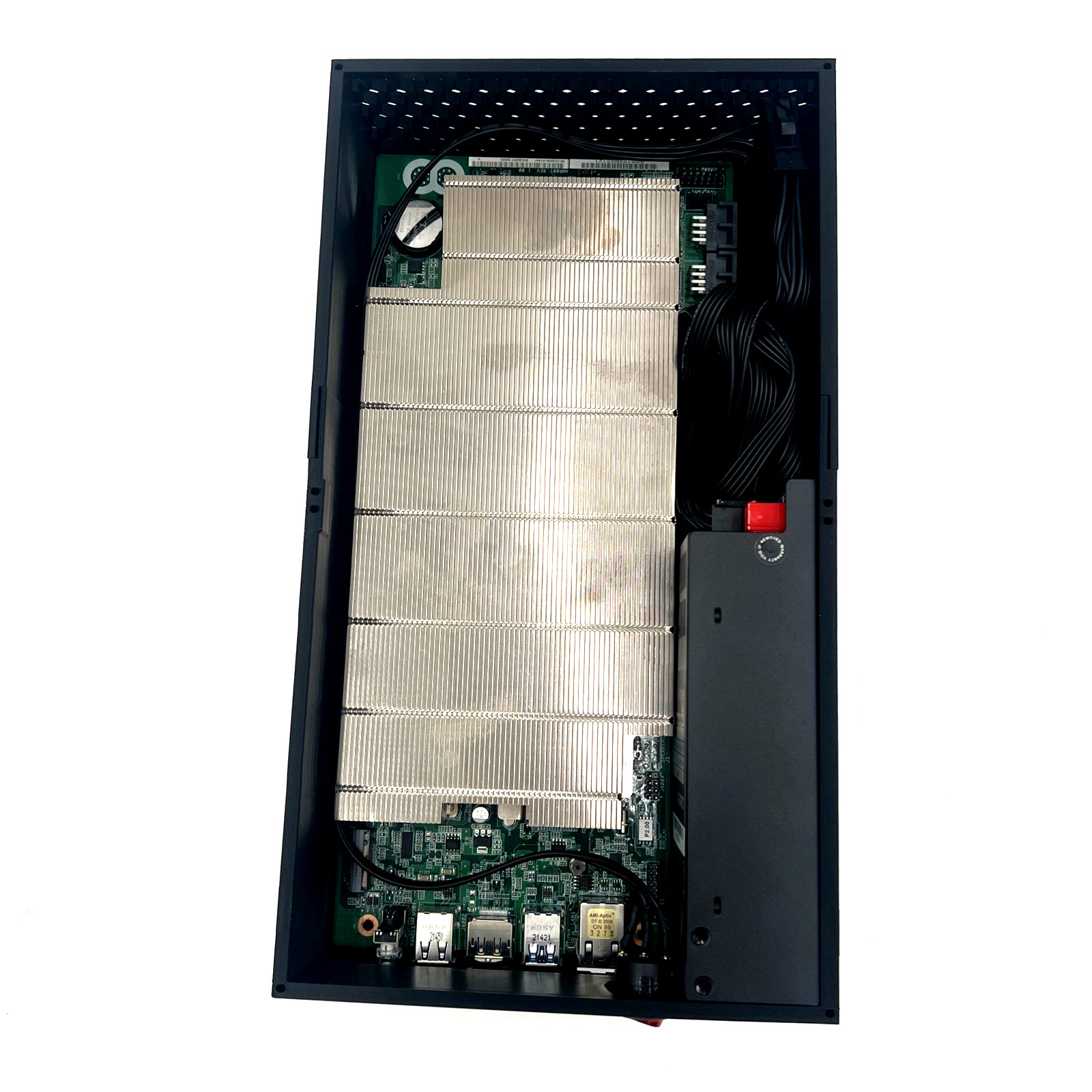 AMD BC250 Slim Edition Steam Machine Computer Case FLEX ATX Power Supply & Fans
