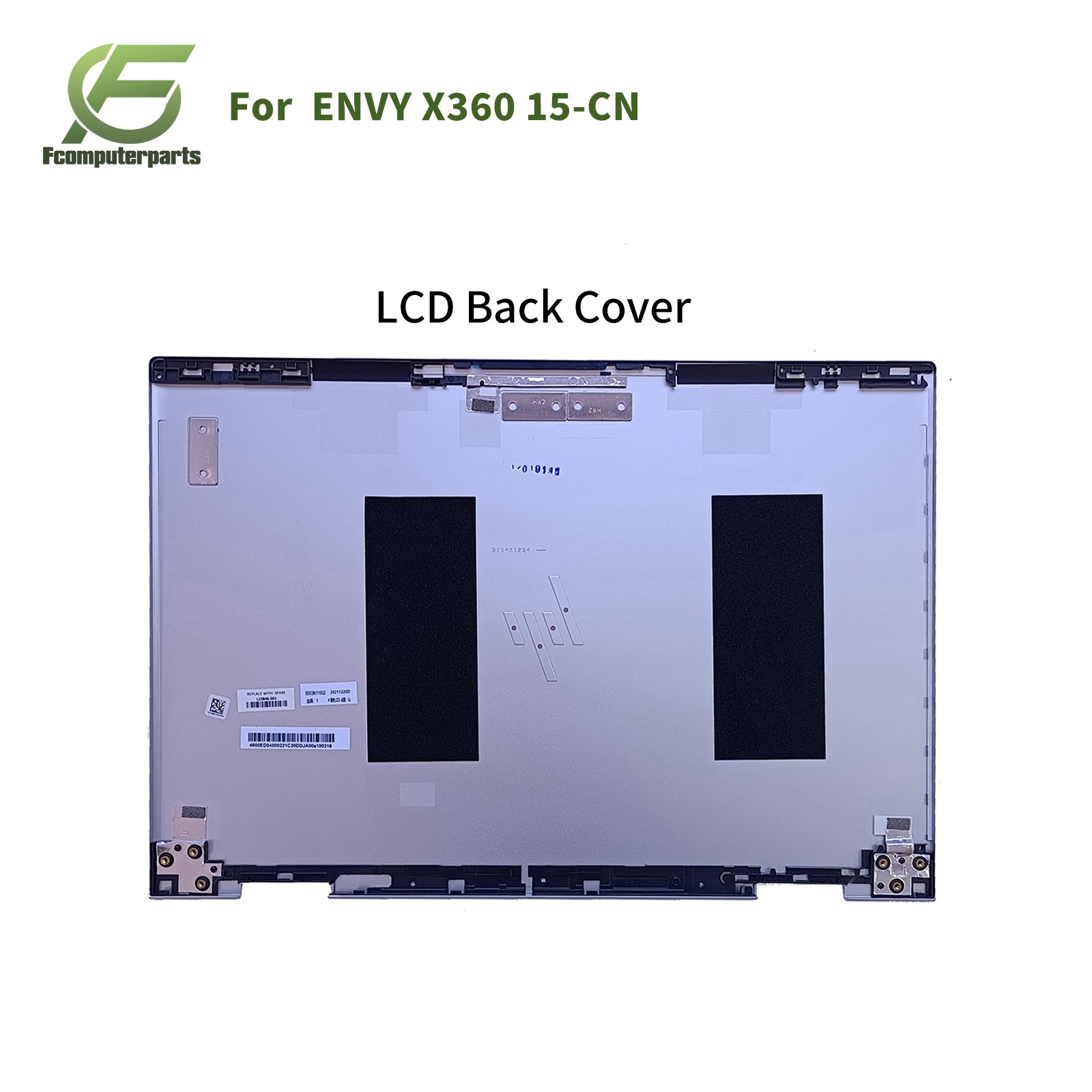 New L23846-001 For HP ENVY X360 15-CN Silver LCD Back Cover Rear Lid Top Case US