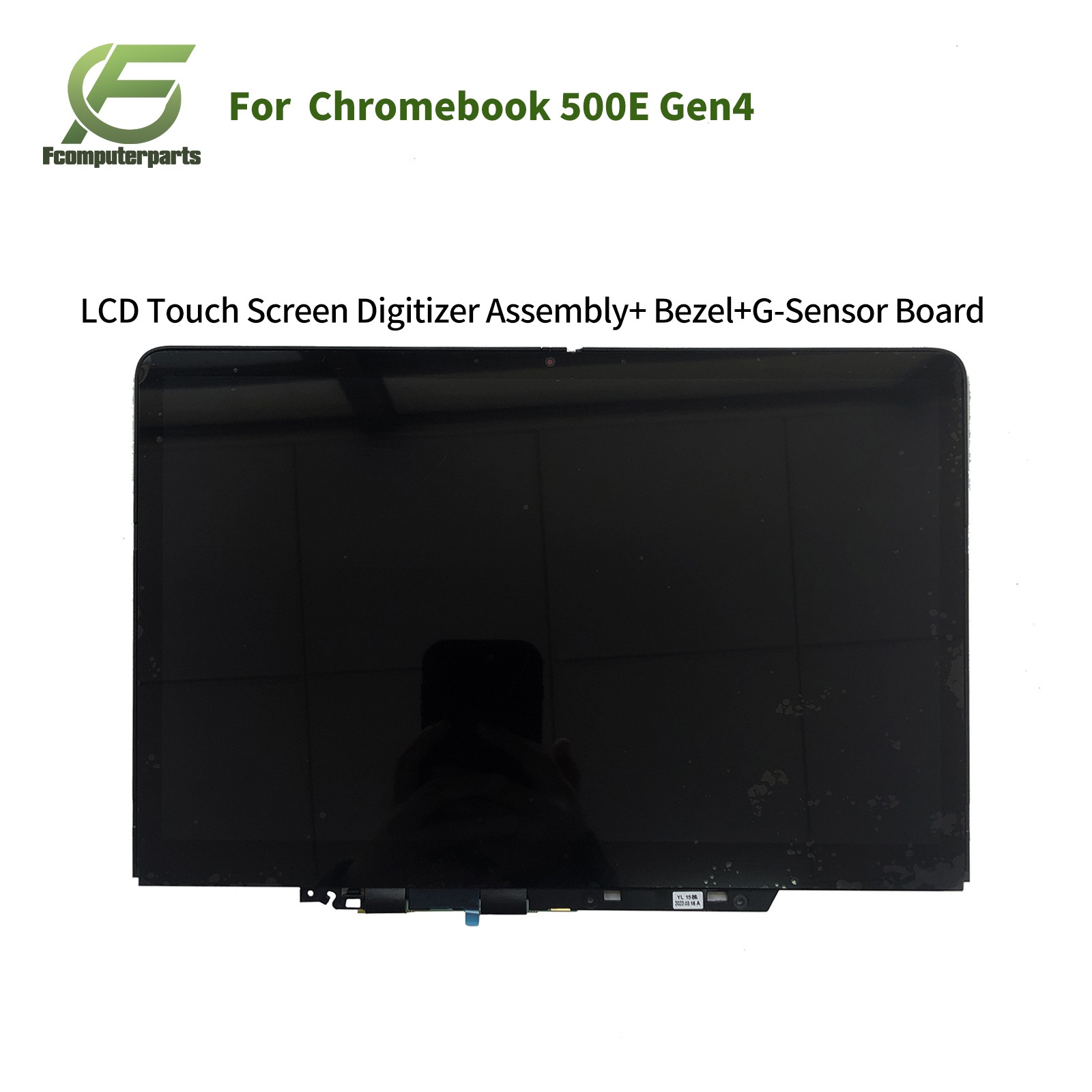For Lenovo Chromebook 500e Yoga Gen 4 LCD Touch Screen Bezel Assembly 5D11C95914