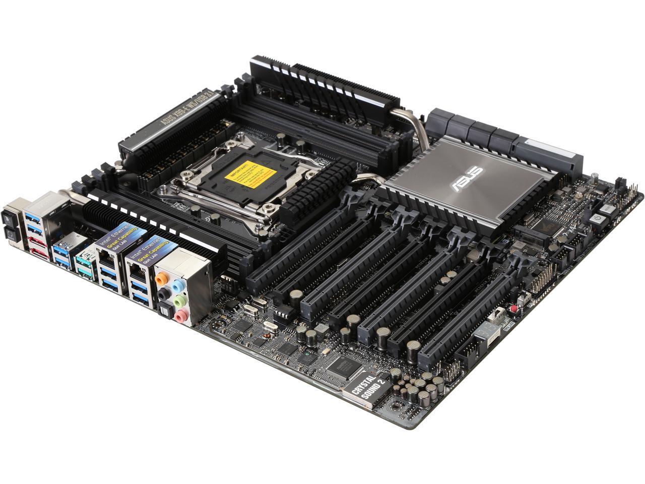 LGA 2011-3 ASUS X99-E WS/USB 3.1 Motherboard DDR4 USB 3.1 M.2 On-Board Audio