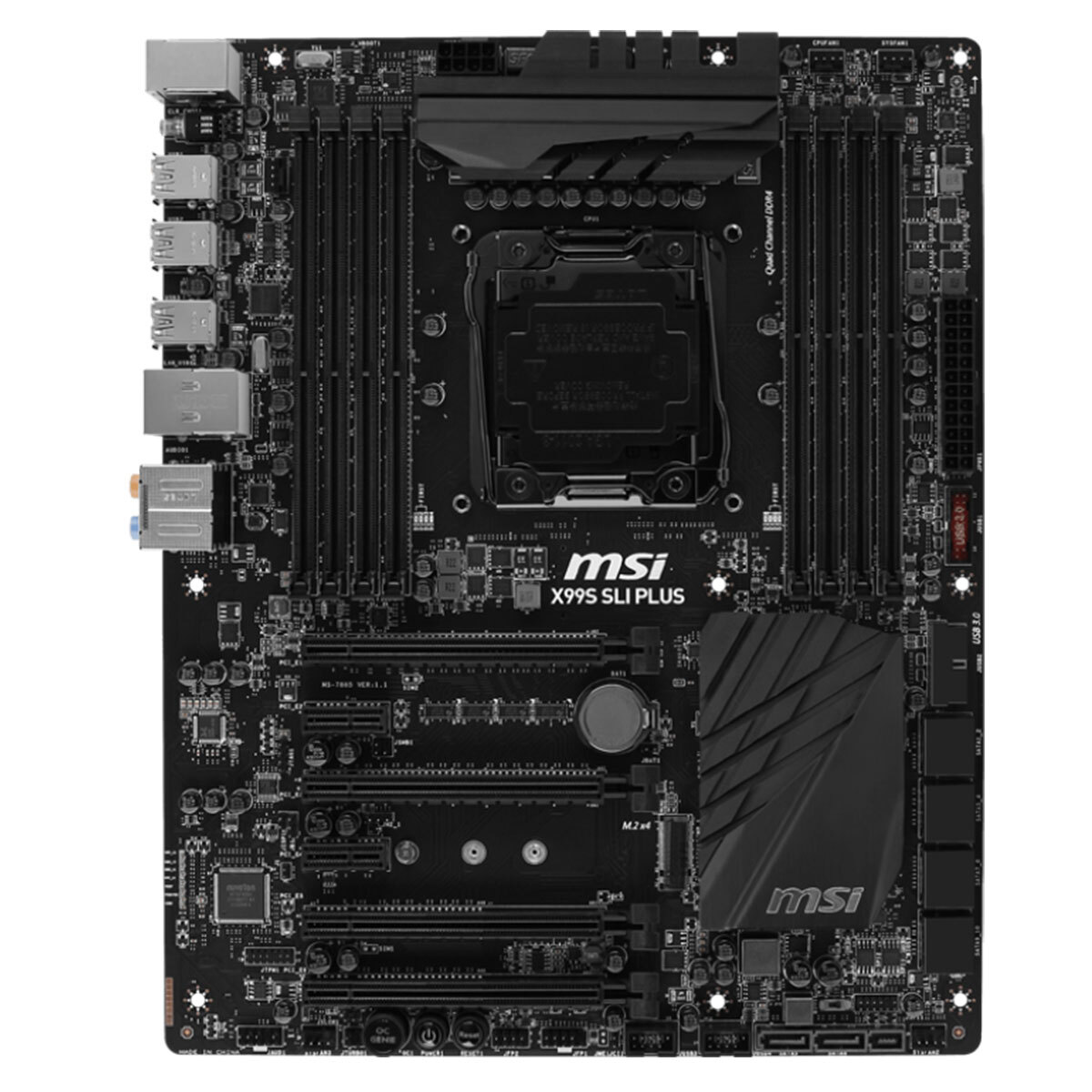 For MSI X99S SLI PLUS LGA 2011-3 Motherboard 8*DDR4 USB 3.0 Intel On-Board Audio