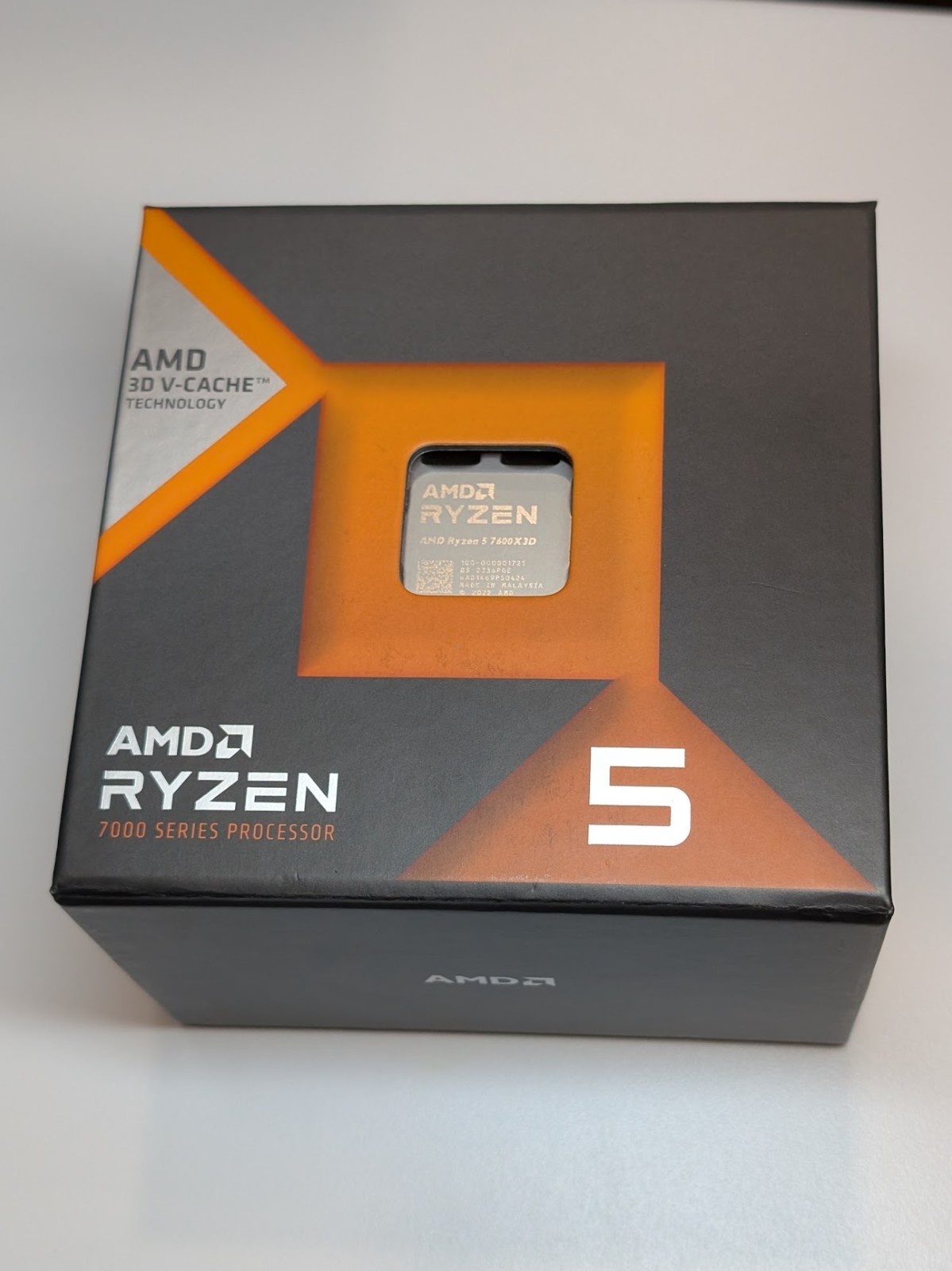 AMD Ryzen 5 7600X3D 6-Core 12-Thread AM5 4.1GHz 96MB L3 Desktop Processor