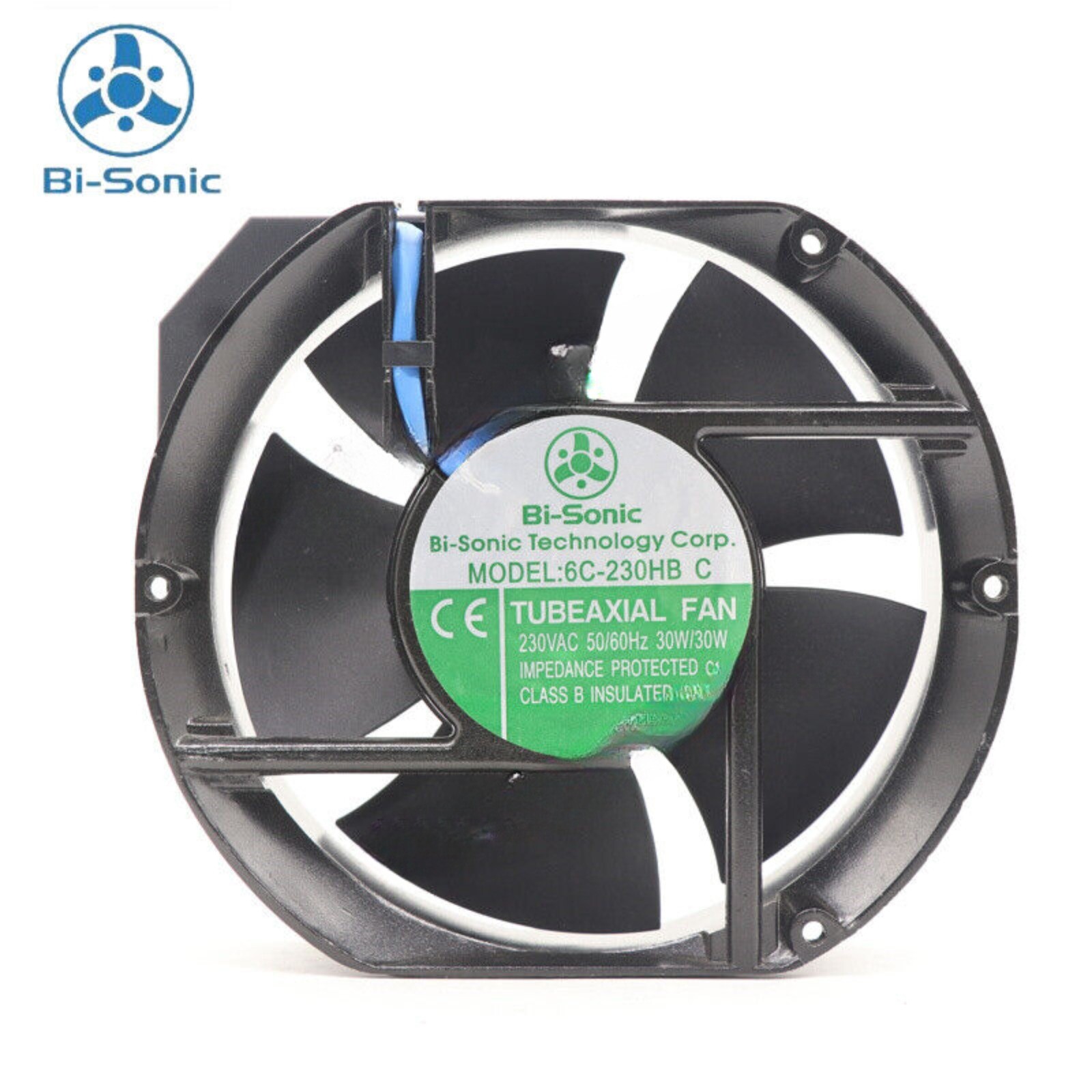 Bi-sonic 6C-230HB C Axial Fan 230V 50/60Hz 30W 172*150*51MM Cabinet Cooling Fan
