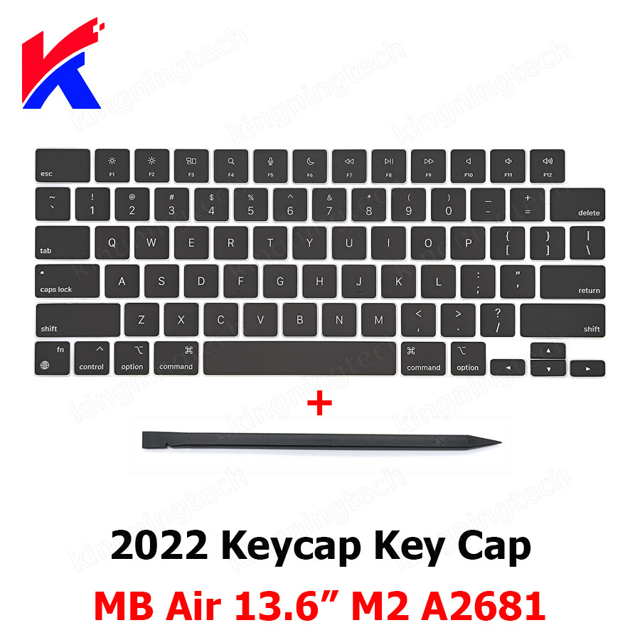 New Keyboard Keys Keycaps For Macbook Air 13.6″ M2 A2681 Keycap Key Cap 2022