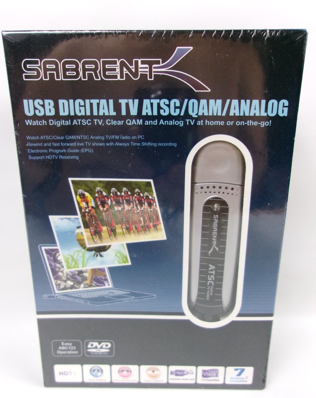 Sabrent USB Digital TV ATSC/QAM/Analog Model TV USBHD New