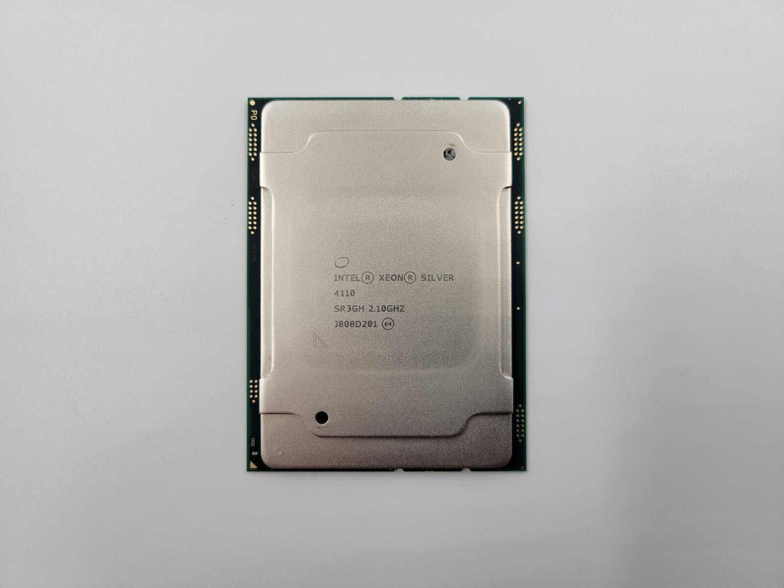 Intel Xeon Silver 4110 2.10Ghz Eight-Core 11 MB LGA3647 CPU 85W P/N:SR3GH Tested