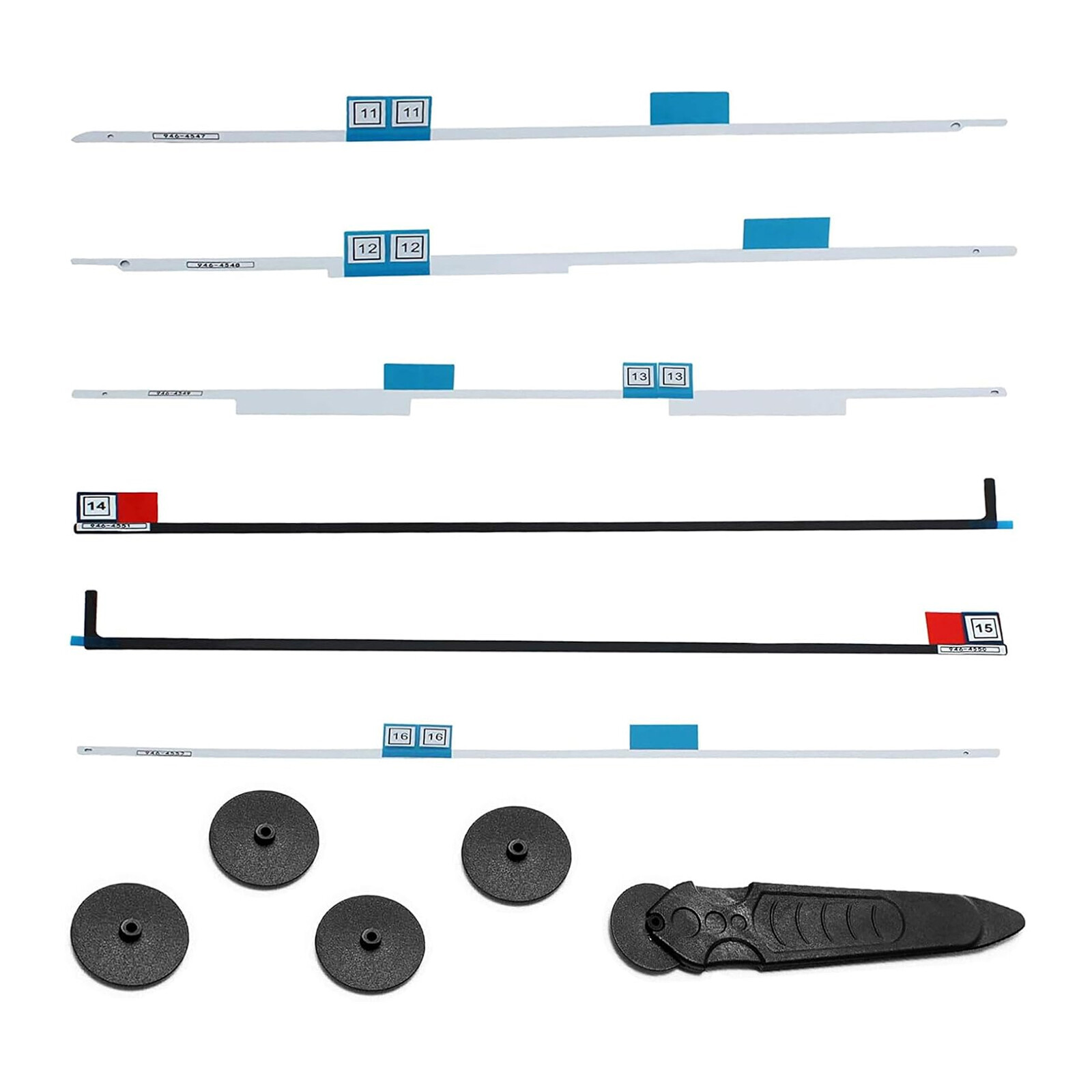 For iMac 27″ A1419 A2115 A2215 LCD Screen Adhesive Strips+Opening Wheel Tool Kit