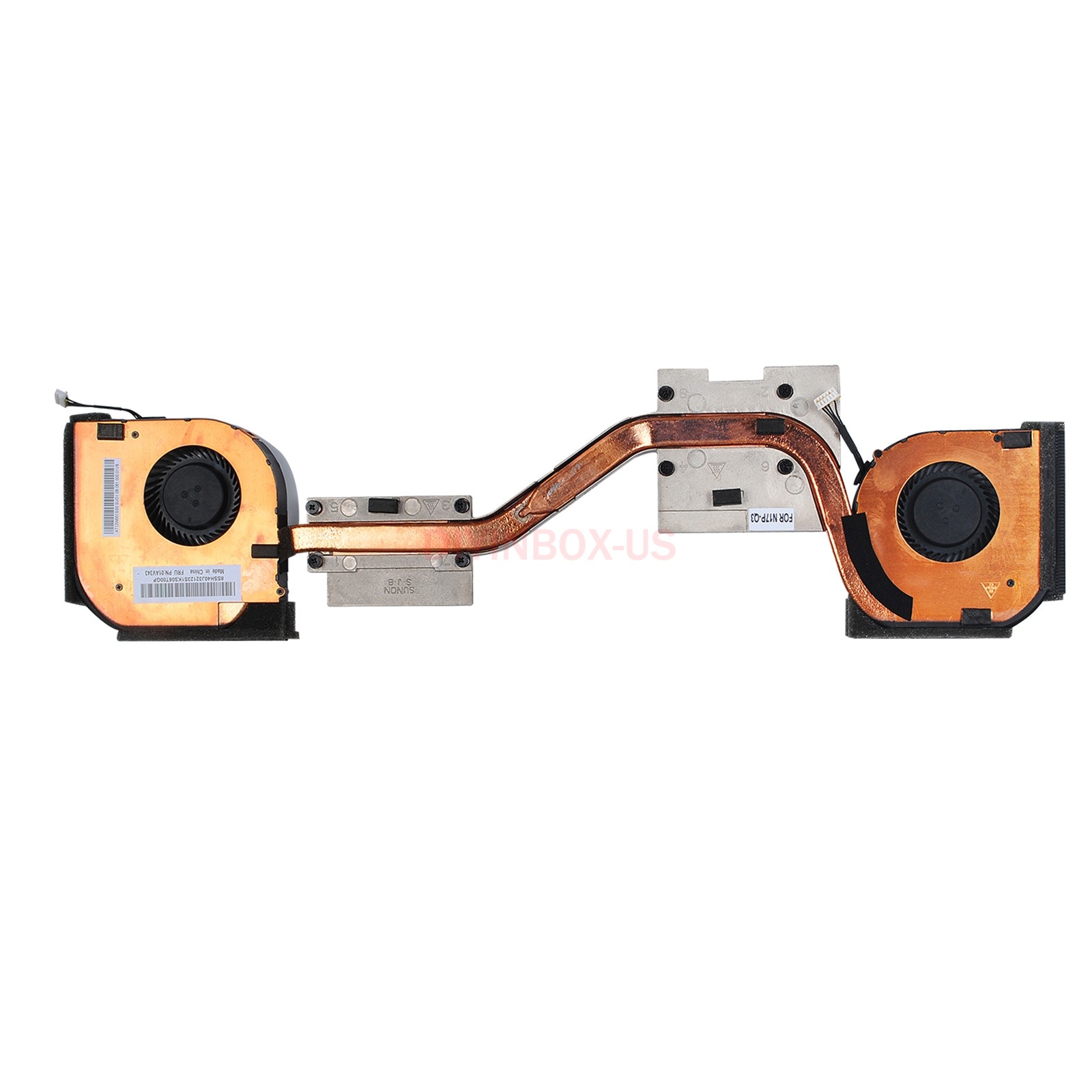 New Lenovo CPU GPU Cool Fan with Heatsink 00NY520 01AV343 For ThinkPad P50 P51