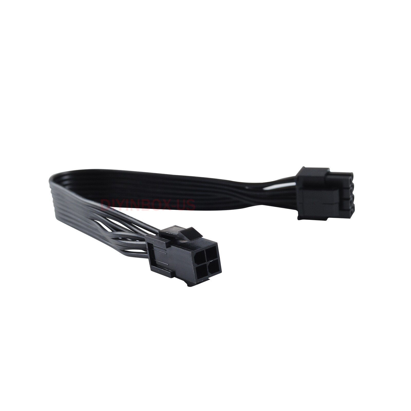 CPU 4 Pin Female to GPU 8 Pin Male PCI Express GPU Power Adapter Cable 24cm