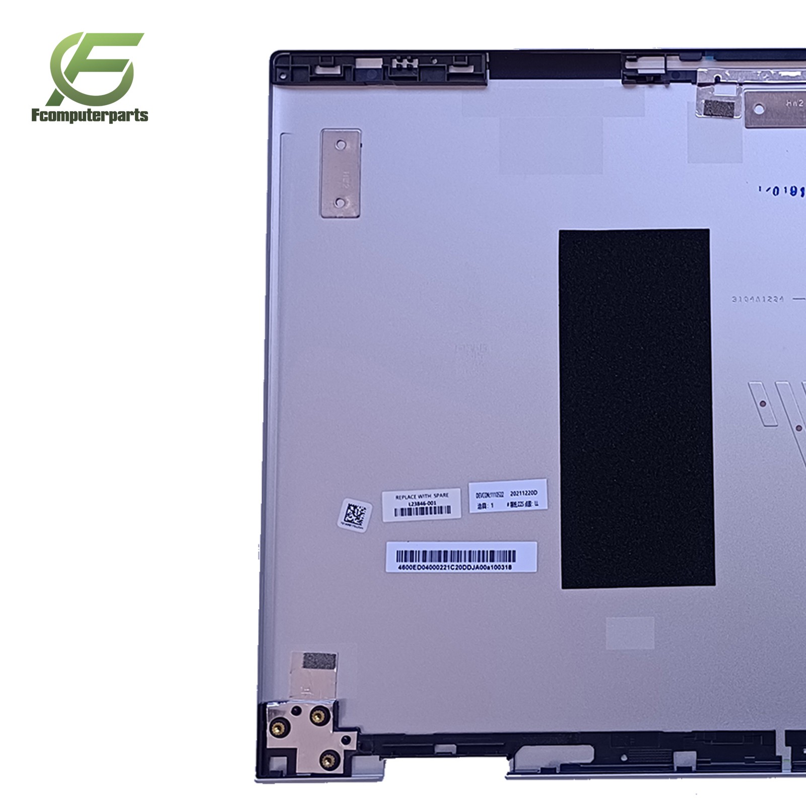 New L23846-001 For HP ENVY X360 15-CN Silver LCD Back Cover Rear Lid Top Case US