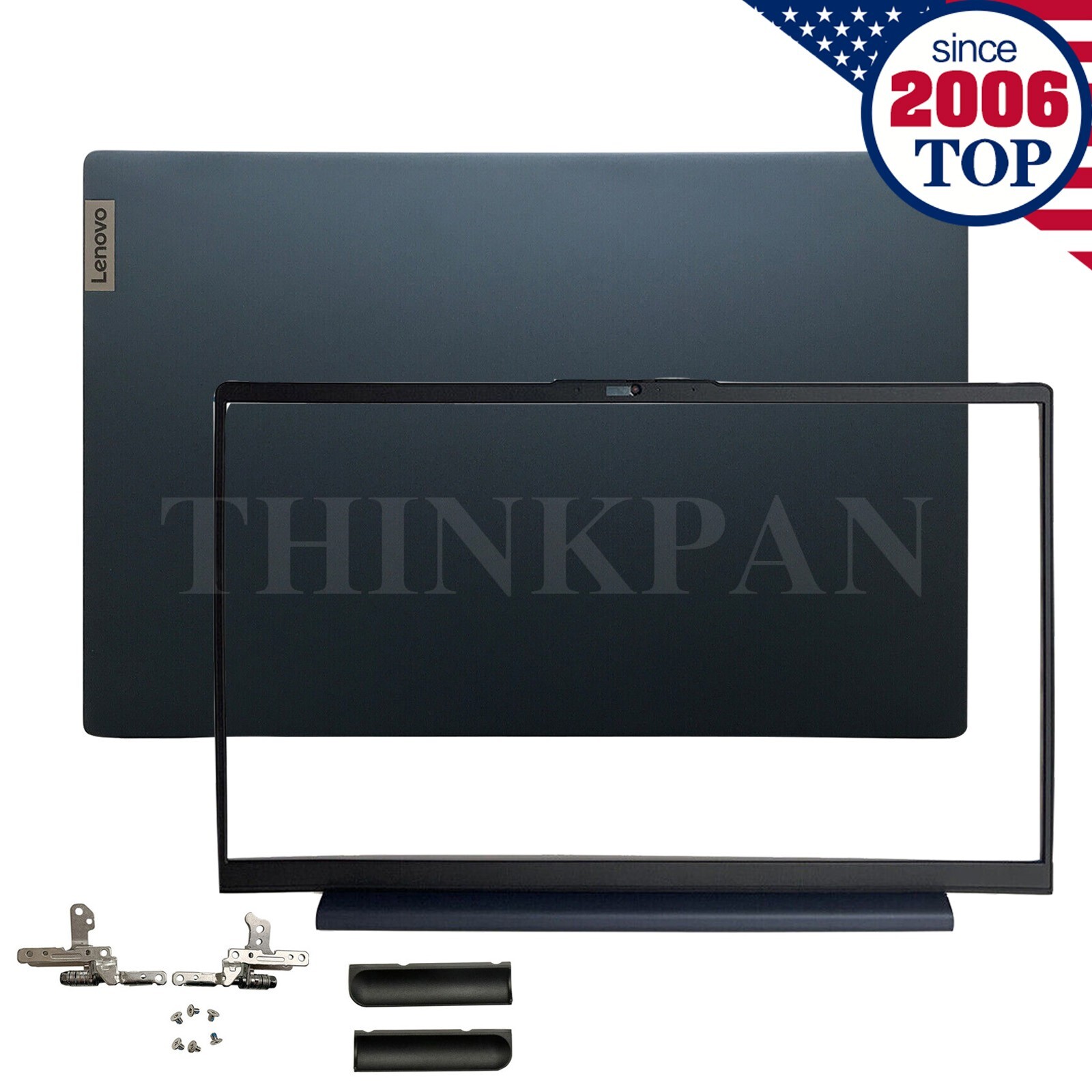 New Blue LCD Back Cover+Bezel+Hinge For Lenovo ideapad 5 15IIL05 15ARE05 15ITL05