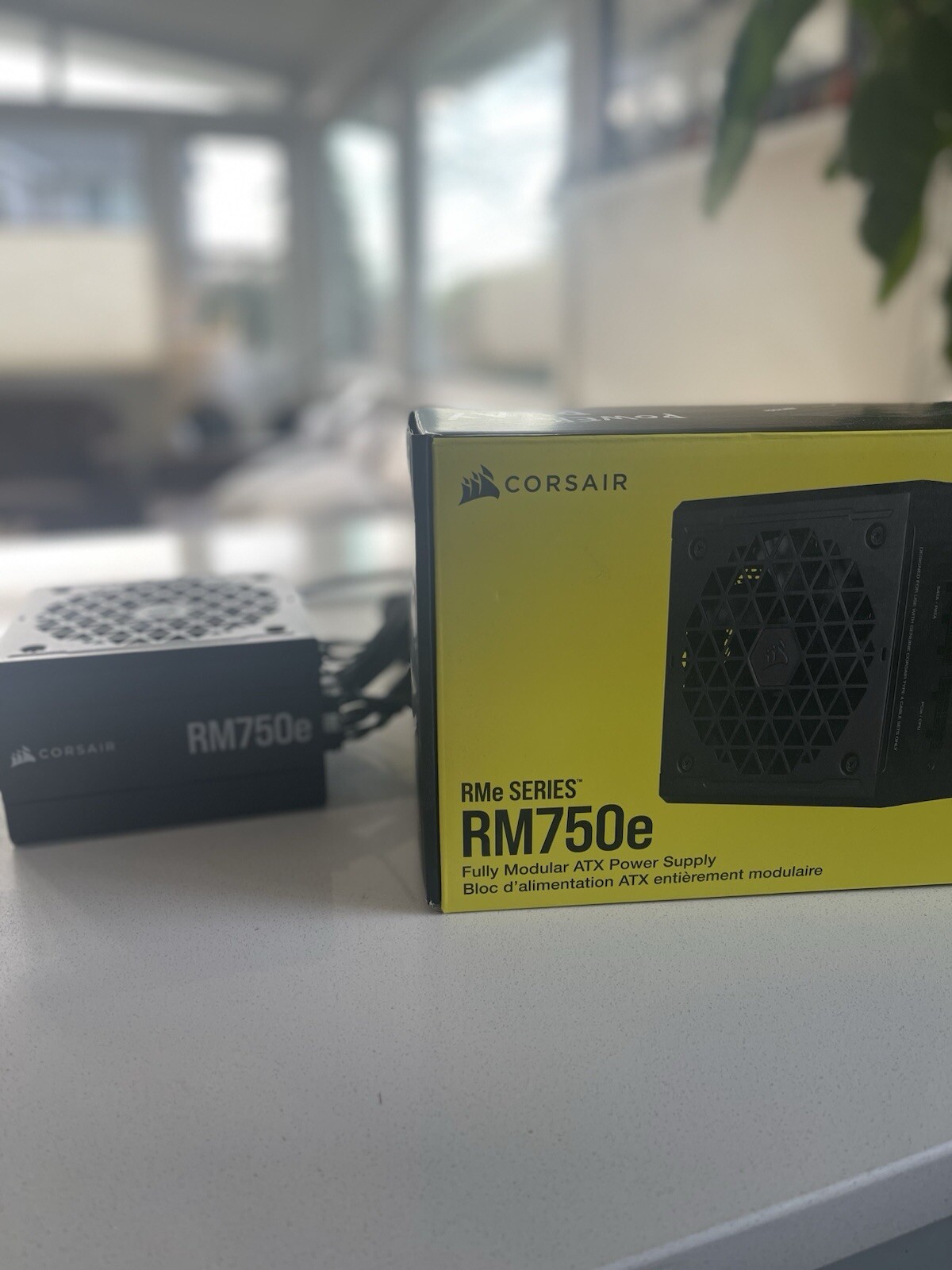 Corsair RME Fully Modular ATX Power Supply RM750e Black And Cable Extensions