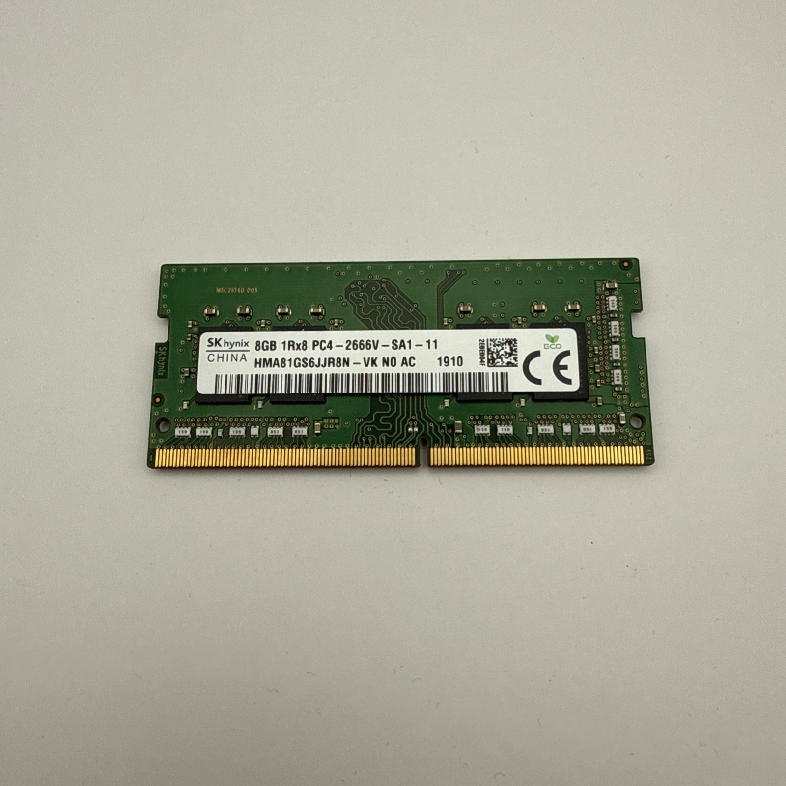 SK Hynix 8GB 1Rx8 PC4-2666V-SA1-11 Laptop Memory