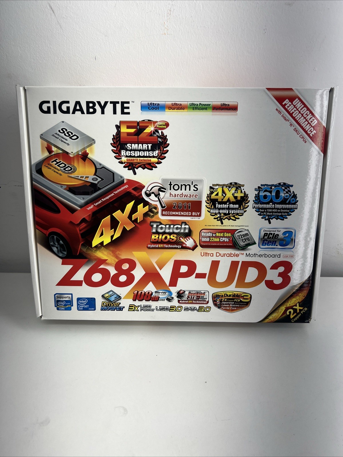 Gigabyte Technology GA-Z68XP-UD3R (rev. 1.3), LGA 1155/Socket H2, Intel…
