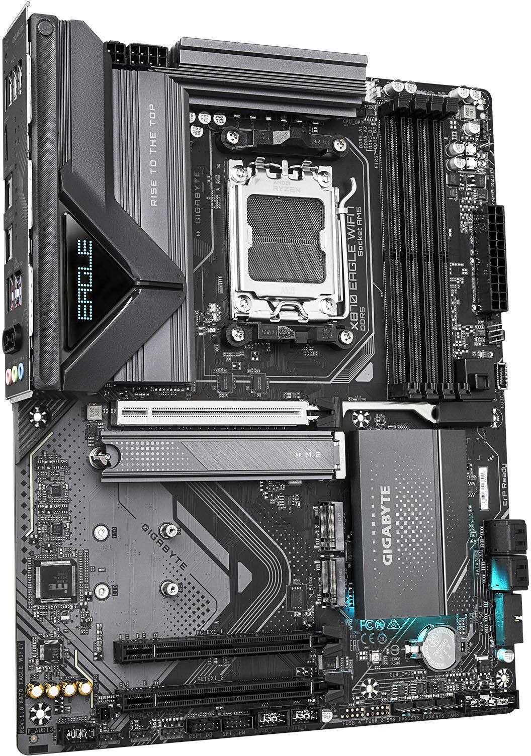 GIGABYTE – X870 EAGLE WIFI7 (Socket AM5) AMD X870 ATX DDR5 Wi-Fi 7 Motherboar…
