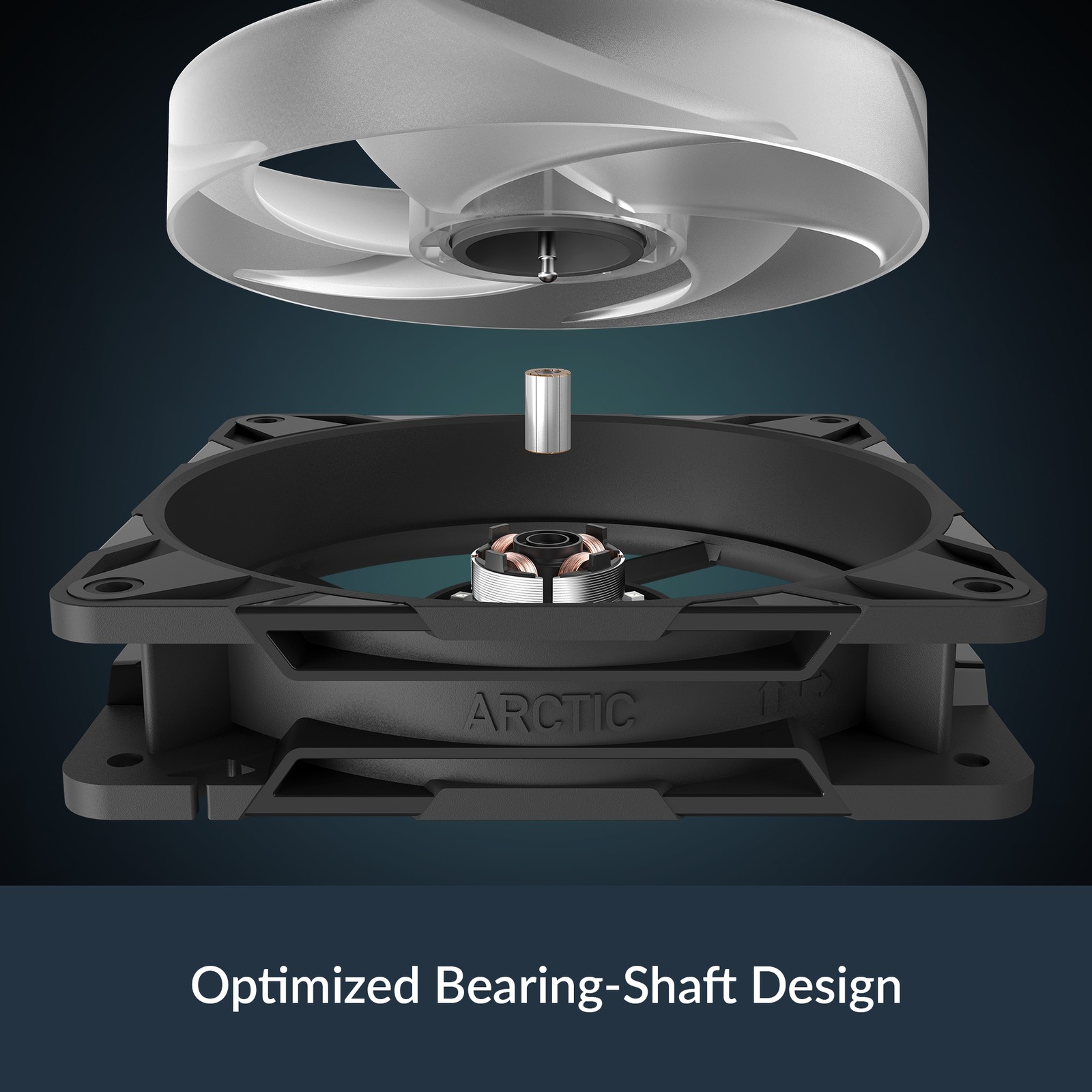 ARCTIC P12 Pro Reverse A-RGB (3 Pack) Fan 120 mm PC Case Flow 12cm