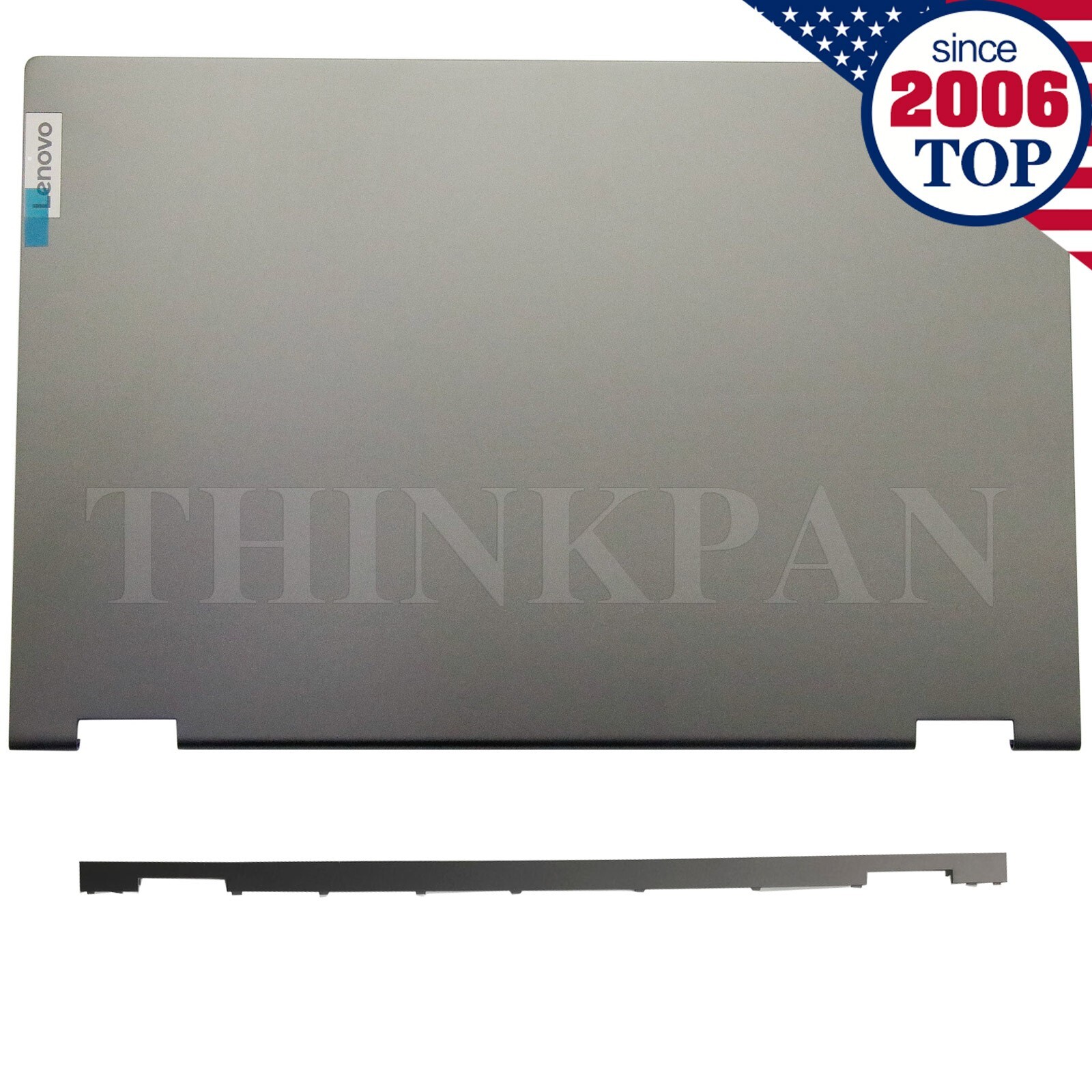 New Lenovo ideapad Flex 5 5-15IIL05 5-15ITL05 LCD Back Cover Lid Hinge Cover US