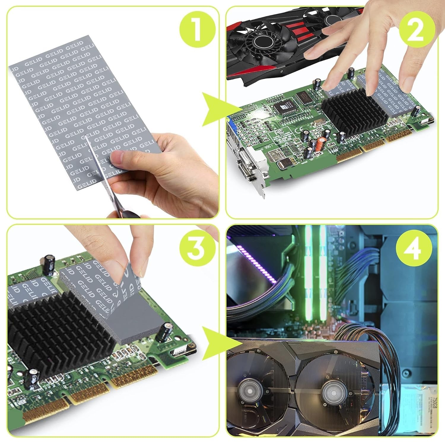 Efficient GP-Extreme Thermal Pad 80 x 40 x 2.0 mm | Reliable Heat Dissipation