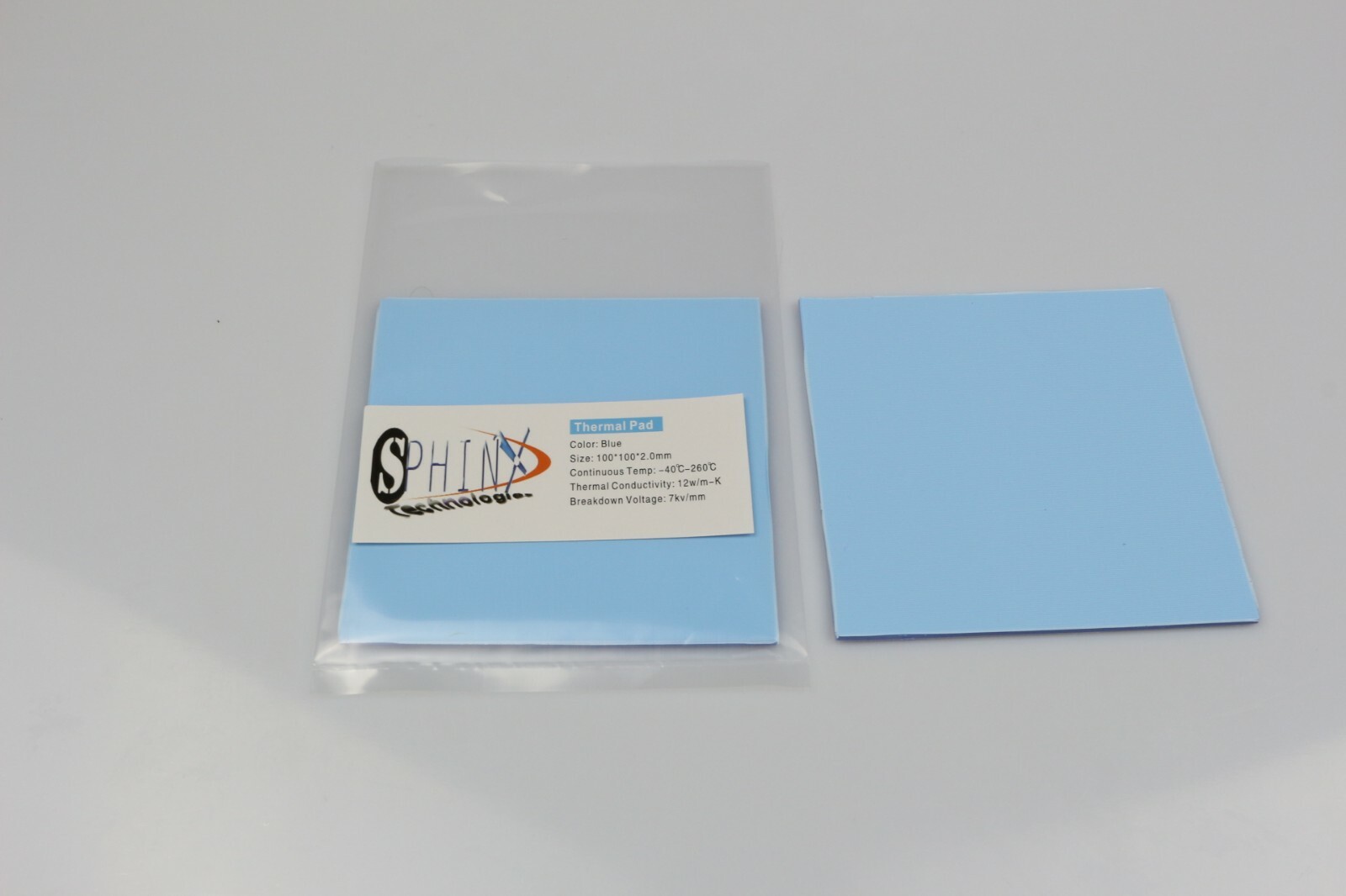 100X100X2mm Pad HIGH Thermal Conductivity 12w/m-K For Laptop PC PlayStation Xbox