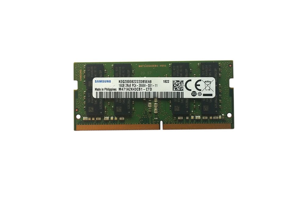 Samsung 16GB DDR4 PC4-21300, 2666MHZ, 260 PIN SODIMM, 1.2V, 16 Gb, Multicolor