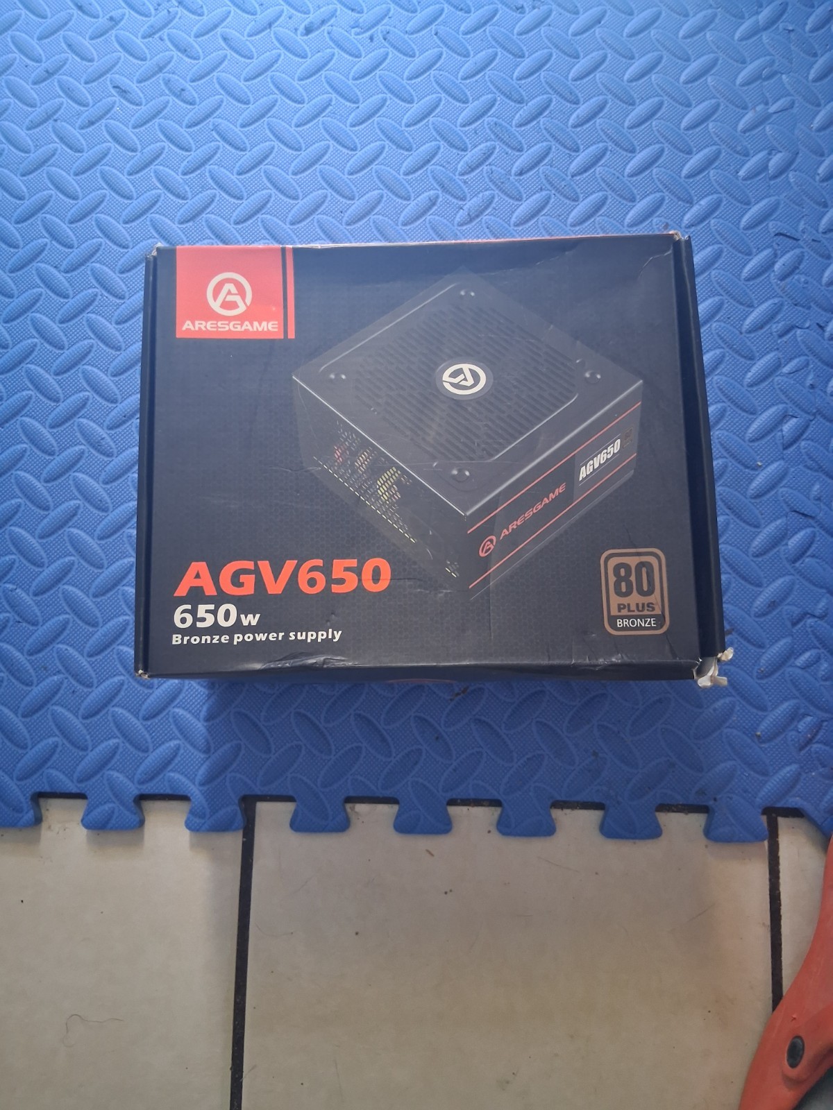 Aresgame AGV650 Black 650w 80 Plus Bronze Certified Power Module Supply