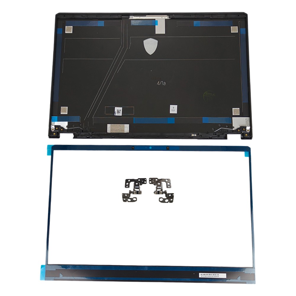 For MSI GE66 Vector GP66 MS-1541 MS-1542 MS-1543 Back Cover+ Bezel Hinges Black