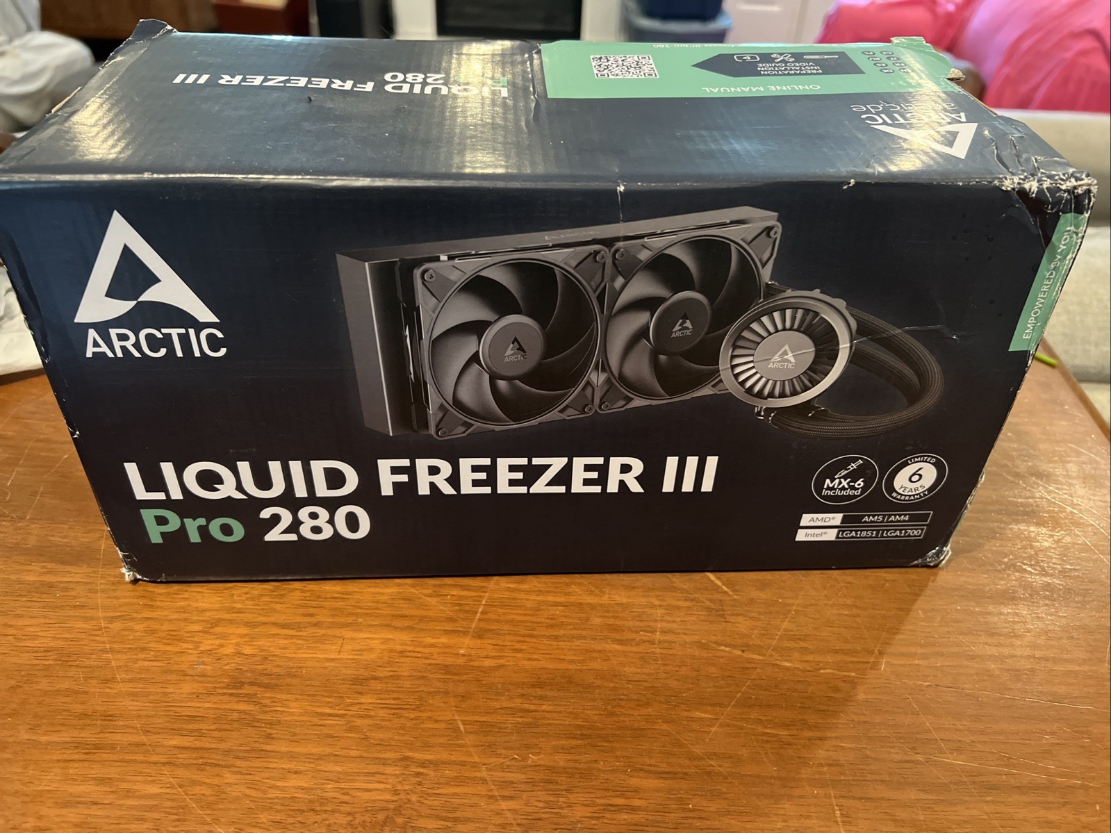 ARCTIC Liquid Freezer III Pro 280 black PC Water Cooler AIO CPU Intel AMD