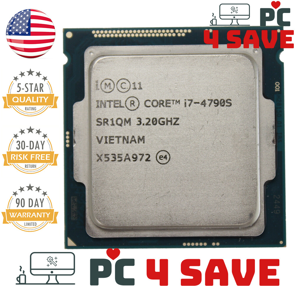 Intel Core i7-4790S SR1QM 3.20GHz 8MB Quad-Core LGA1150 Desktop Processor P4S