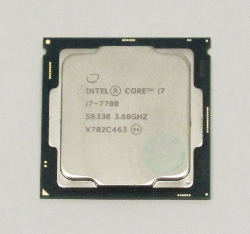Intel Core I7-7700 3.60GHz 8MB LGA1151 SR338 Quad-Core Desktop CPU Processor