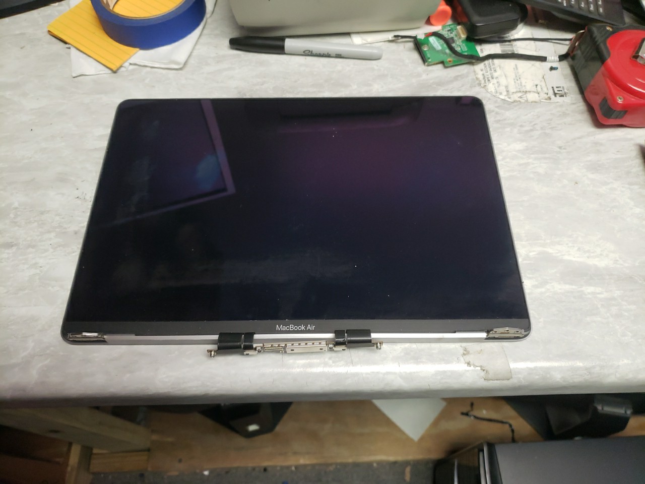 MacBook Air A1932 A2179 13″ NON WORKING Display Assembly 661-15389 Space Gray