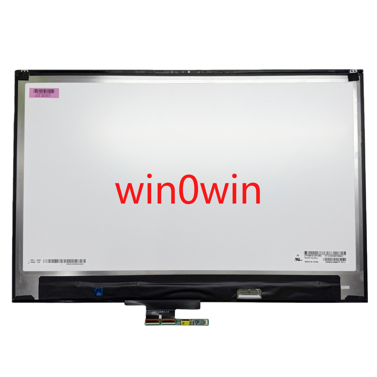 For LG Gram 16 2-in-1 16T90P 16T90Q 16T90R LP160WQ1 SPB2 SPA1 Screen Asssembly