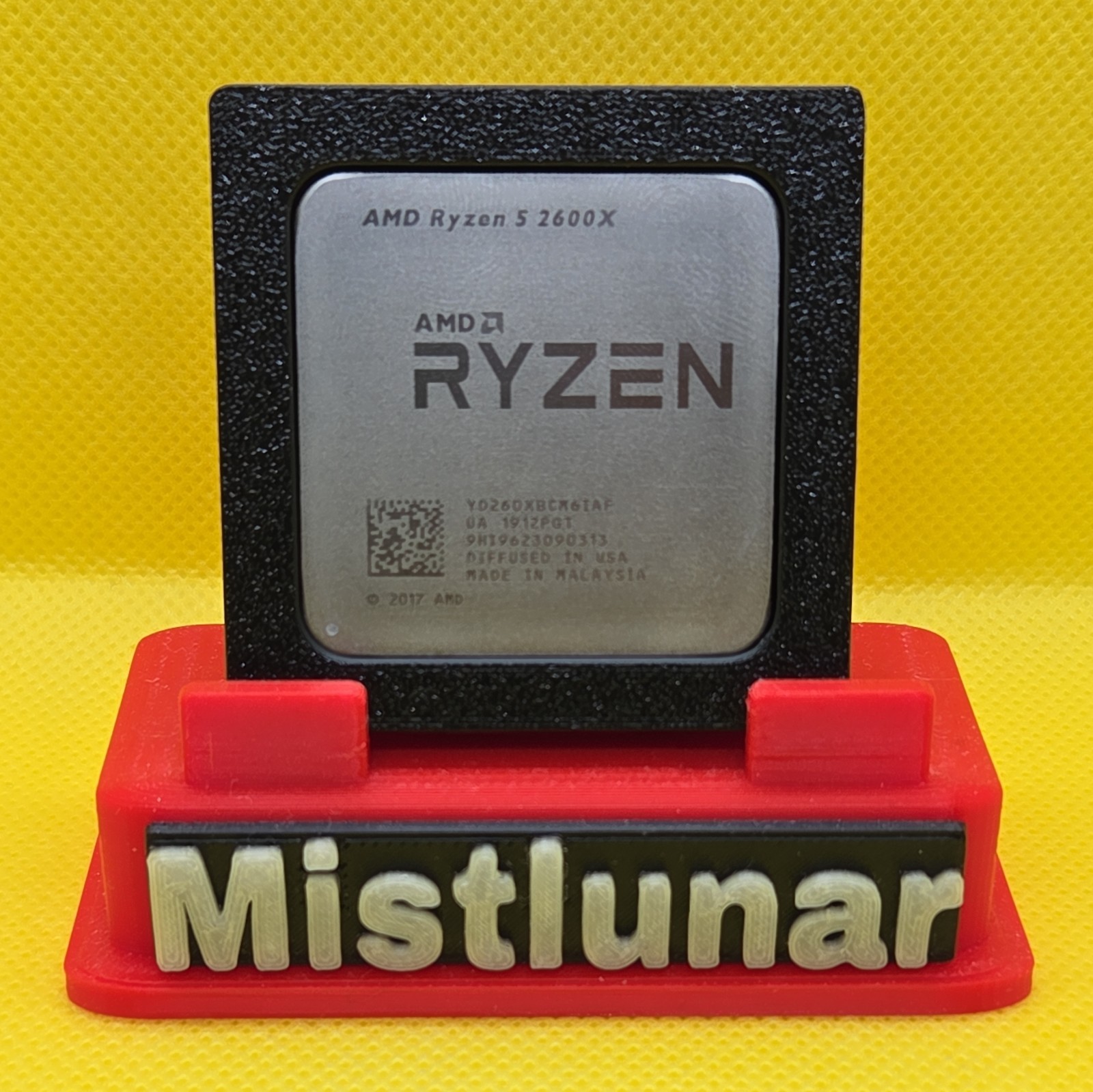 AMD Ryzen 5 2600X 3.60GHz 6 Core AM4 socket – Tested & CPU case included