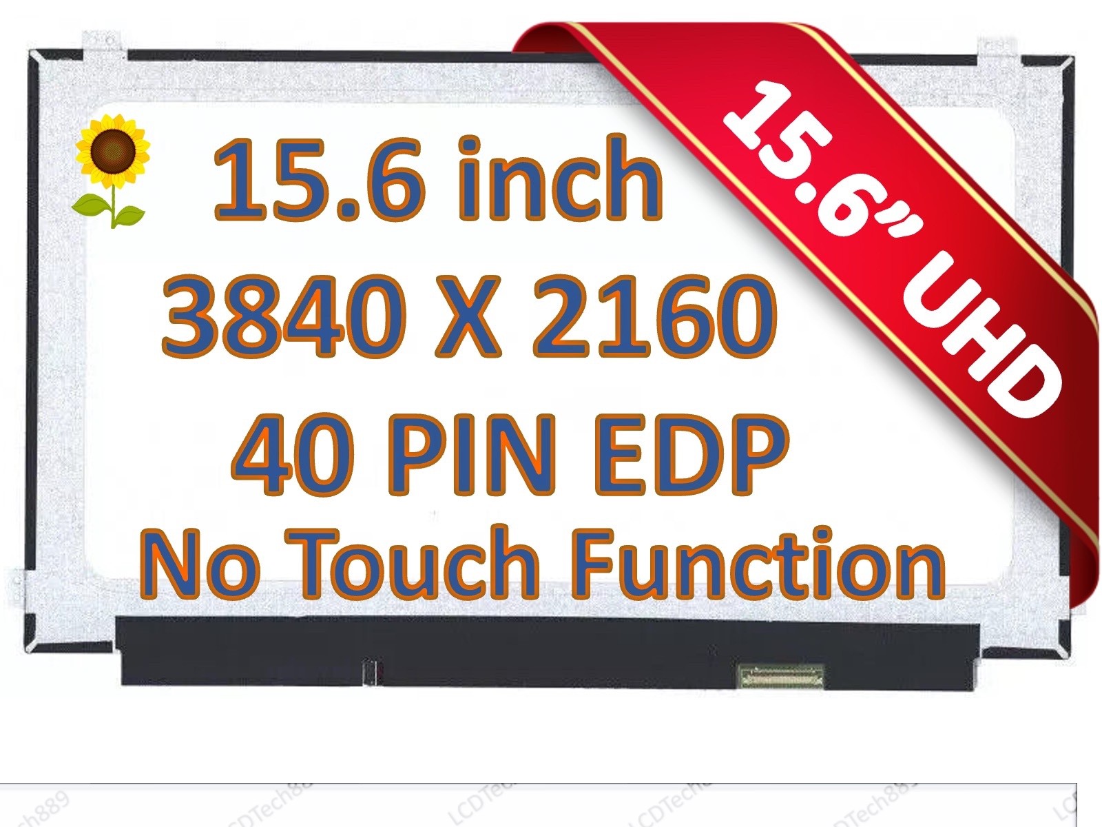 Lenovo FRU 00NY651 LED LCD REPLACEMENT Screen 15.6″ UHD 4K Display Panel