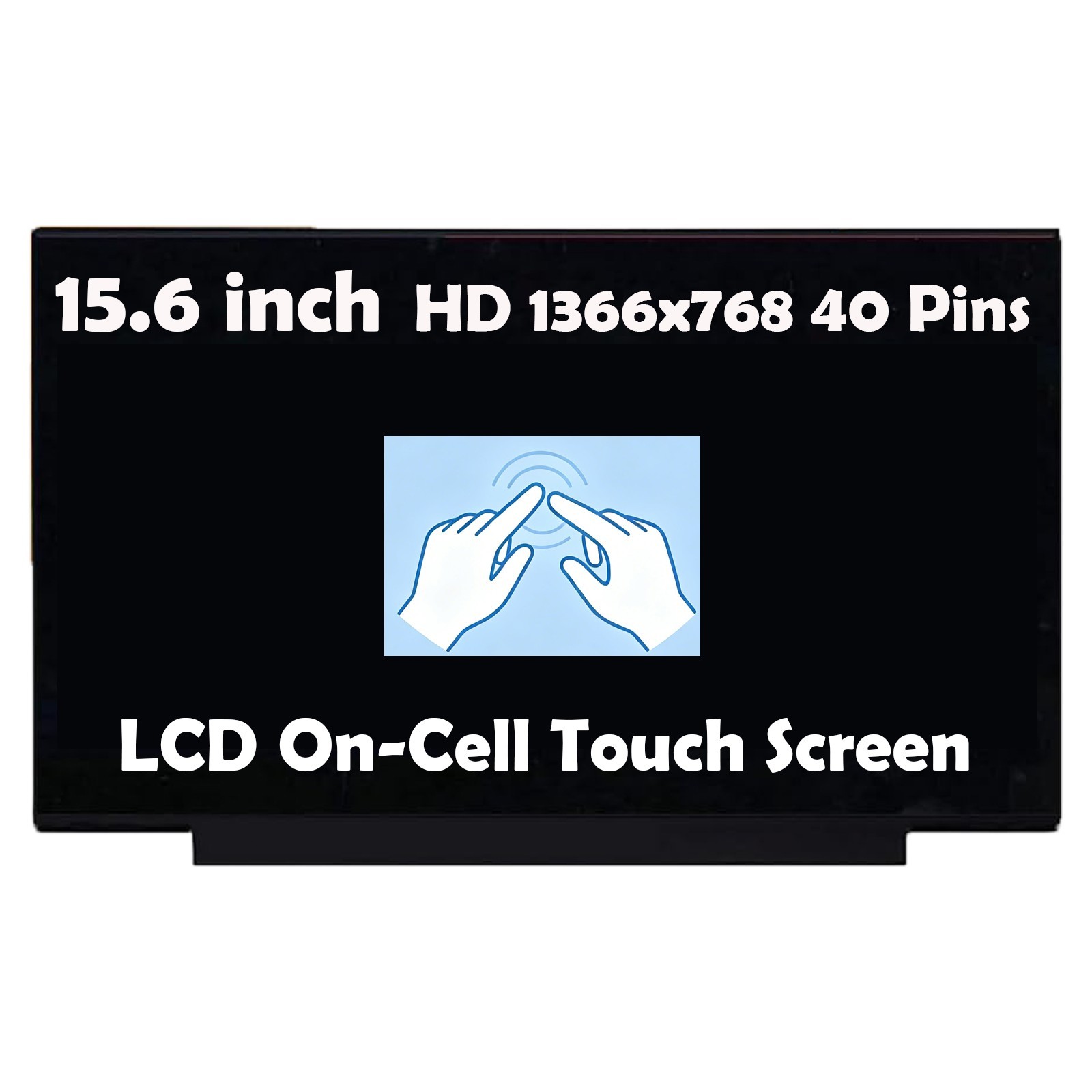 15.6″ for HP 15-EF1023DX HD 1366×768 40 Pins LCD Touch Screen Display Panel