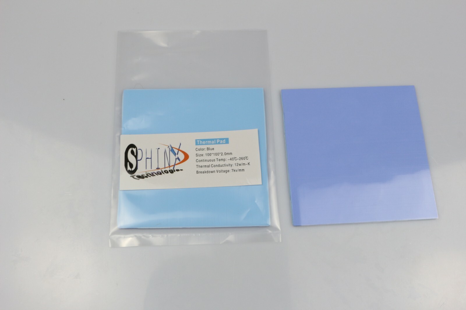 100X100X2mm Pad HIGH Thermal Conductivity 12w/m-K For Laptop PC PlayStation Xbox