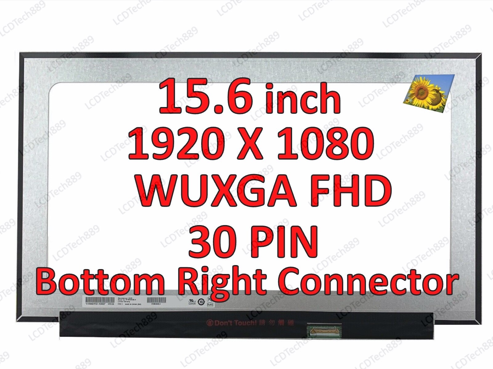 LCD Screen for Acer Aspire A315-54 A315-54K A315-56 A315-58 A315-59 15.6″ FHD