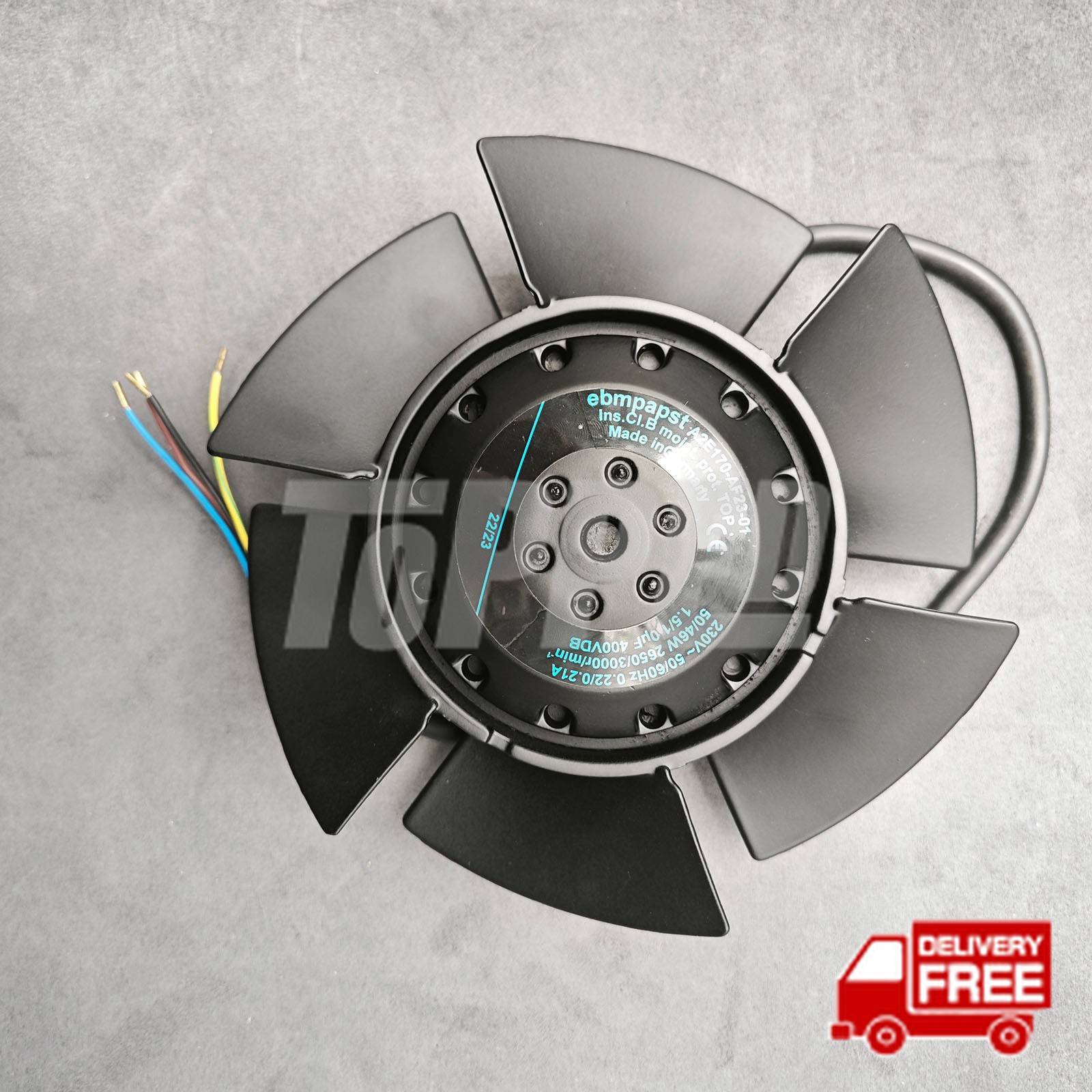 Brand new Axial Fan A2E170-AF23-01 for Ebmpapst 230V 50/60Hz 3150RPM 47/53W