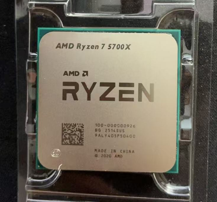AMD Ryzen 7 5700X 8-Core 16-Thread 3.4GHz Socket AM4 CPU Processor