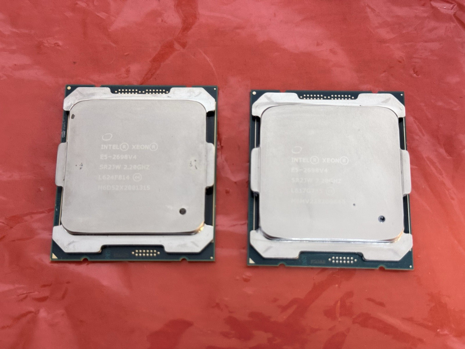 ✔️MATCHED PAIR✔️ XEON E5-2698V4 ✔️2.2GHz 20Core 50Mb 9.6GT/s✔️ SR2JW LGA2011-3