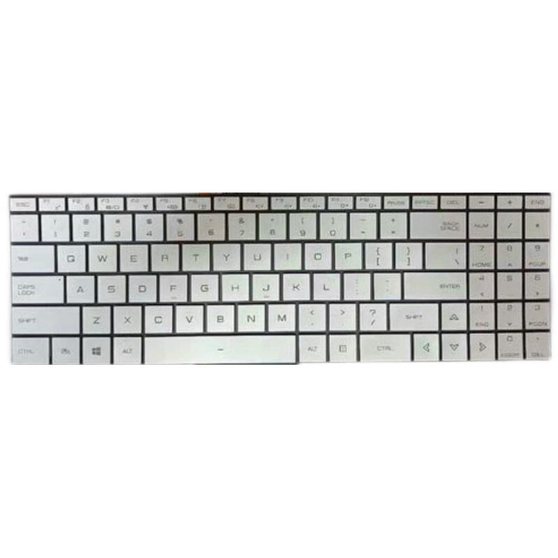 Keyboard For Eluktronics MAX-17 17.3 United States US Without Backlit Silver