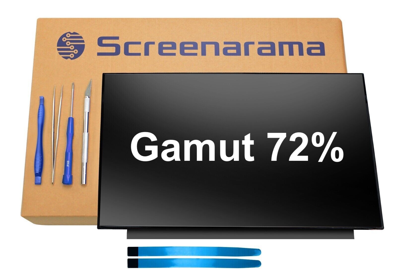 SCREENARAMA LCD Screen FHD IPS High Gamut 72% CMO for InnoLux N140HCG-GQ2 * FAST