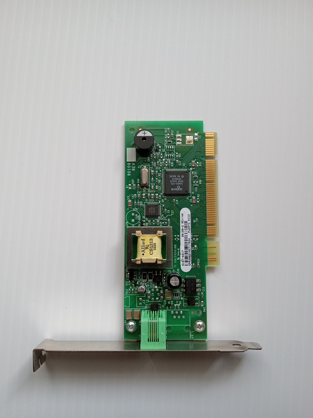 Desktop Computer Part 90109-2 Internal PCI Modem Vintage Parts 5187-4317