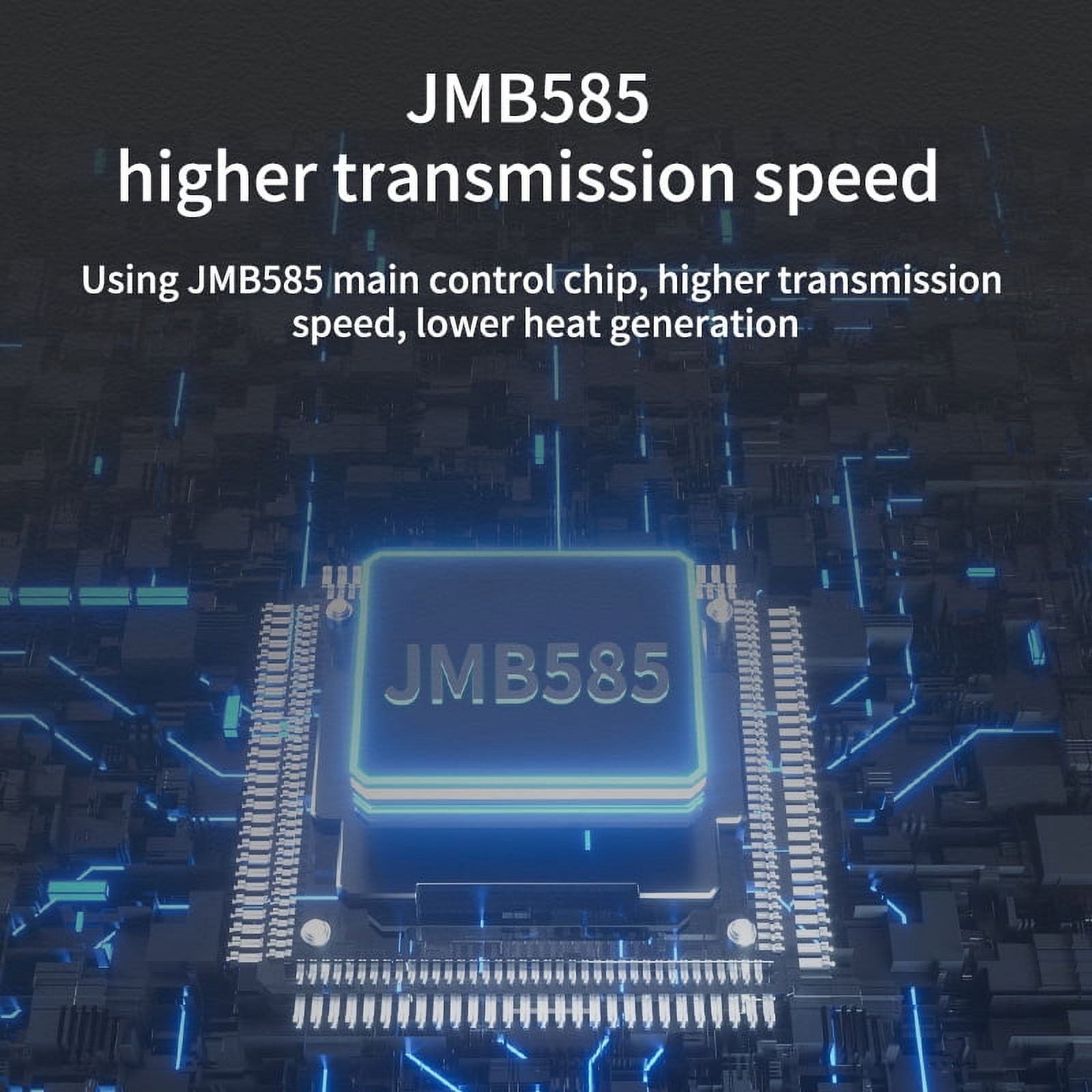 ACASIS PCIe 3.0 x4 to 5 Port 6Gbps SATA 3.0 Expansion Card with JMB585 Chip